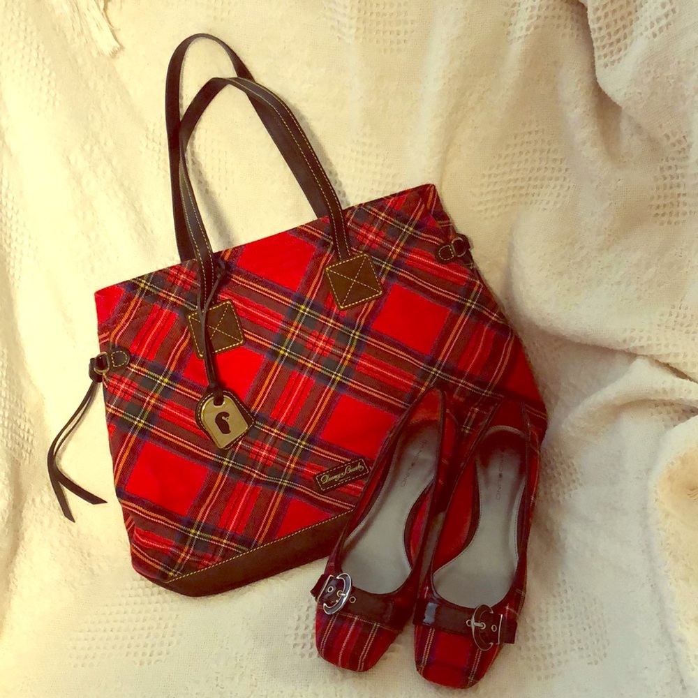 Dooney Bourne Handbag and matching shoes